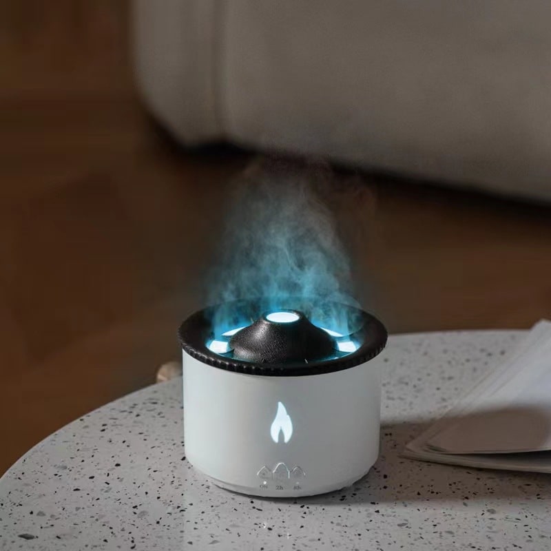 Essential Oil Humidifier Diffuser with Ultrasonic Mist and Light Effect Reed - Image 4