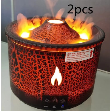 Essential Oil Humidifier Diffuser with Ultrasonic Mist and Light Effect Reed - Image 7