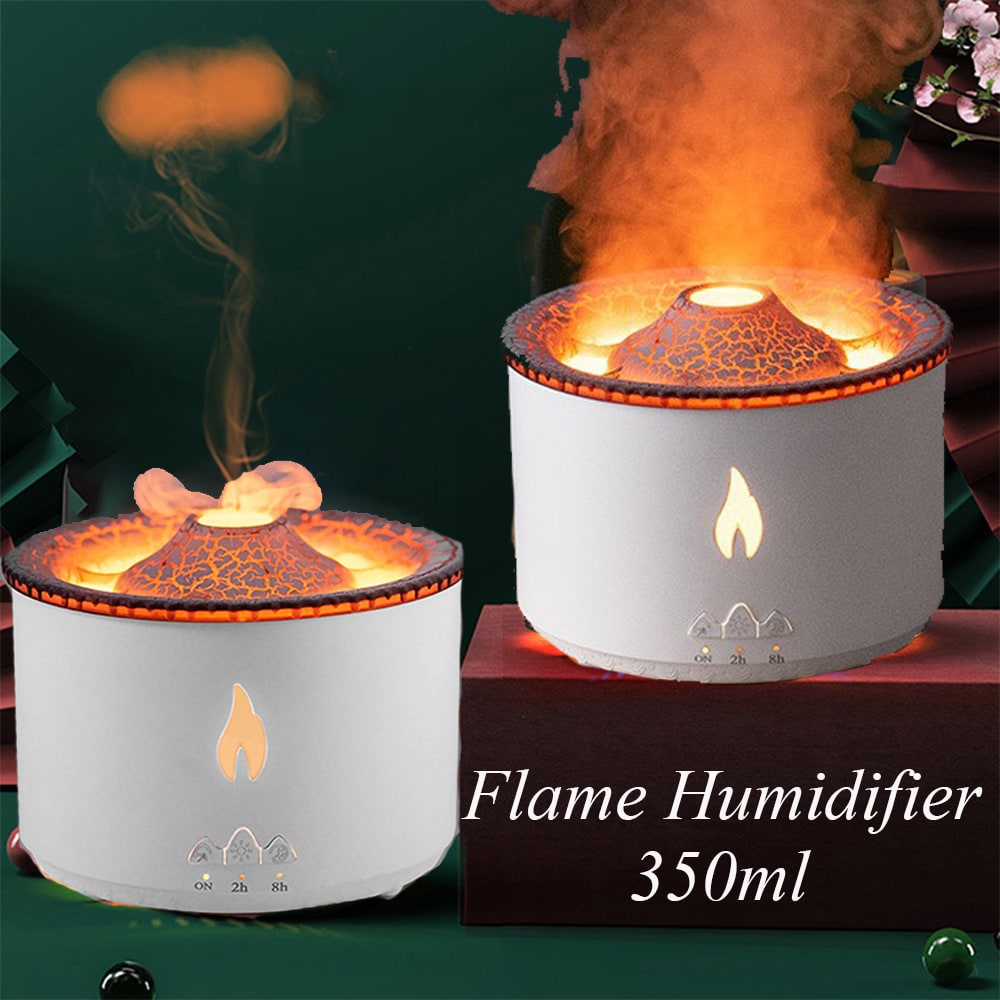 Essential Oil Humidifier Diffuser with Ultrasonic Mist and Light Effect Reed - Image 8