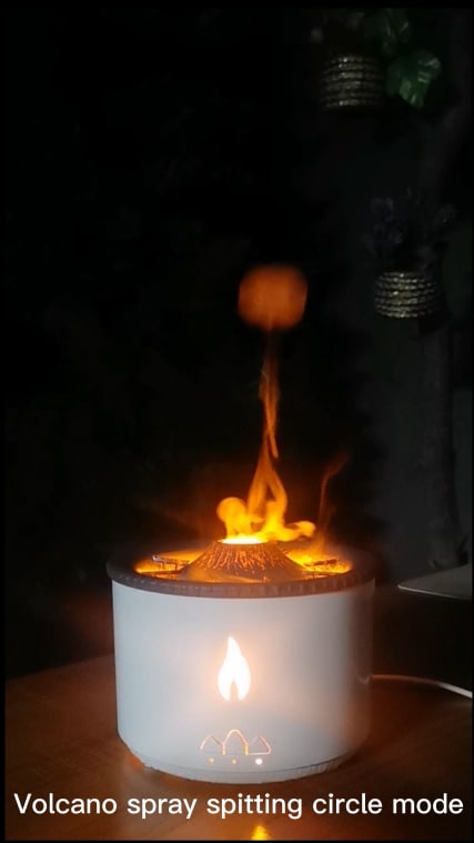 Essential Oil Humidifier Diffuser with Ultrasonic Mist and Light Effect Reed - Image 9