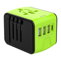 Eu Travel Adapter Plug with Universal Power Outlets USB and Usb-C Ports for Worldwide Charging - Image 3