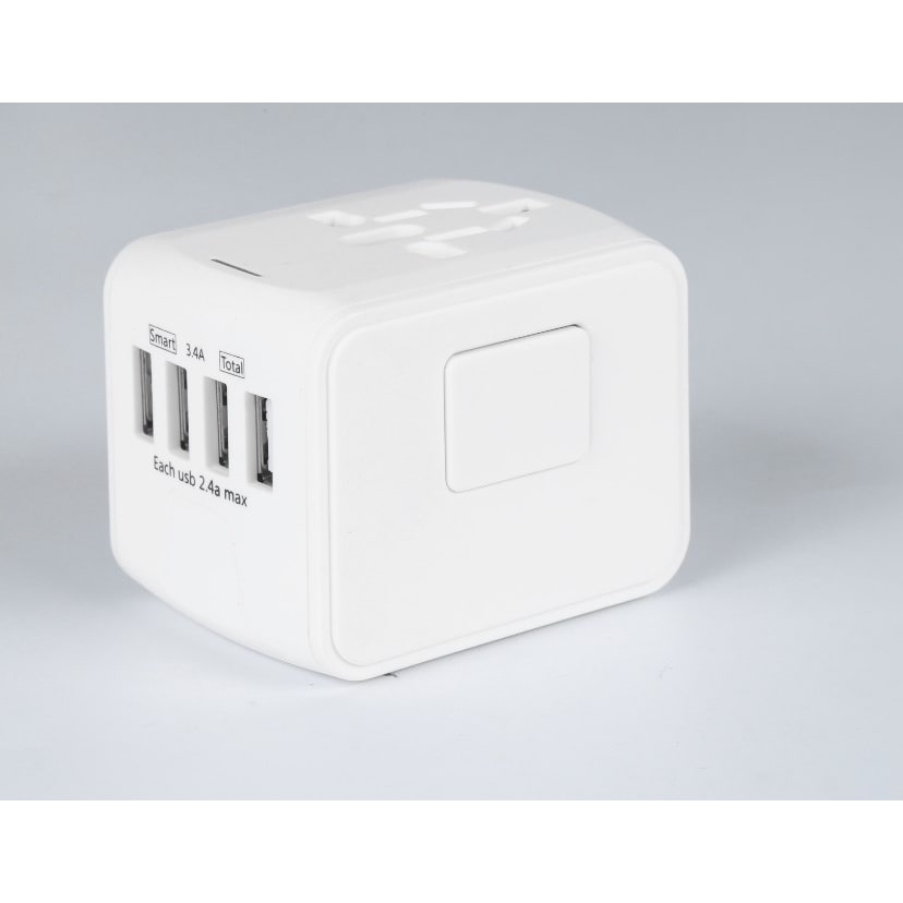 Eu Travel Adapter Plug with Universal Power Outlets USB and Usb-C Ports for Worldwide Charging - Image 7