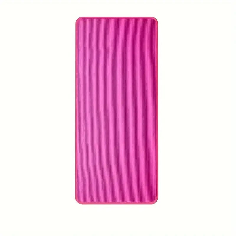 Exercise Mat and Bikram Yoga with 10mm Thick Non-Slip Cushioning for Floor Workouts - Image 9