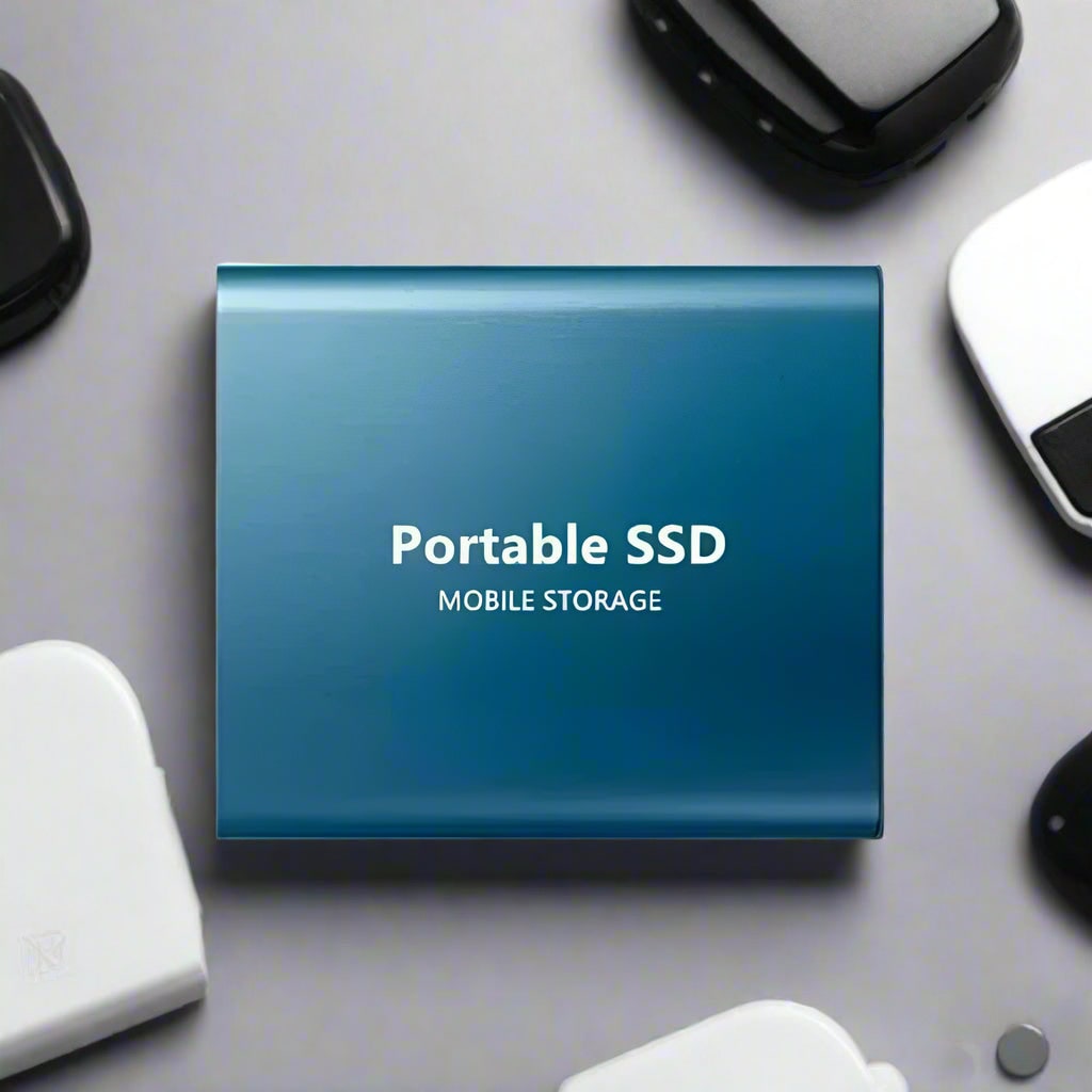 External Hard Drive Ssd Portable Solid State Metal USB C - Image 2