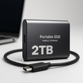 External Ssd Portable Solid State Drive 1tb Usb-C for Laptop and PC - Image 1
