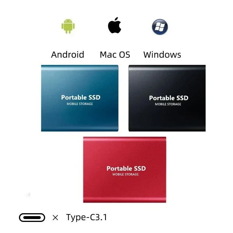 External Ssd Portable Solid State Drive 1tb Usb-C for Laptop and PC - Image 5
