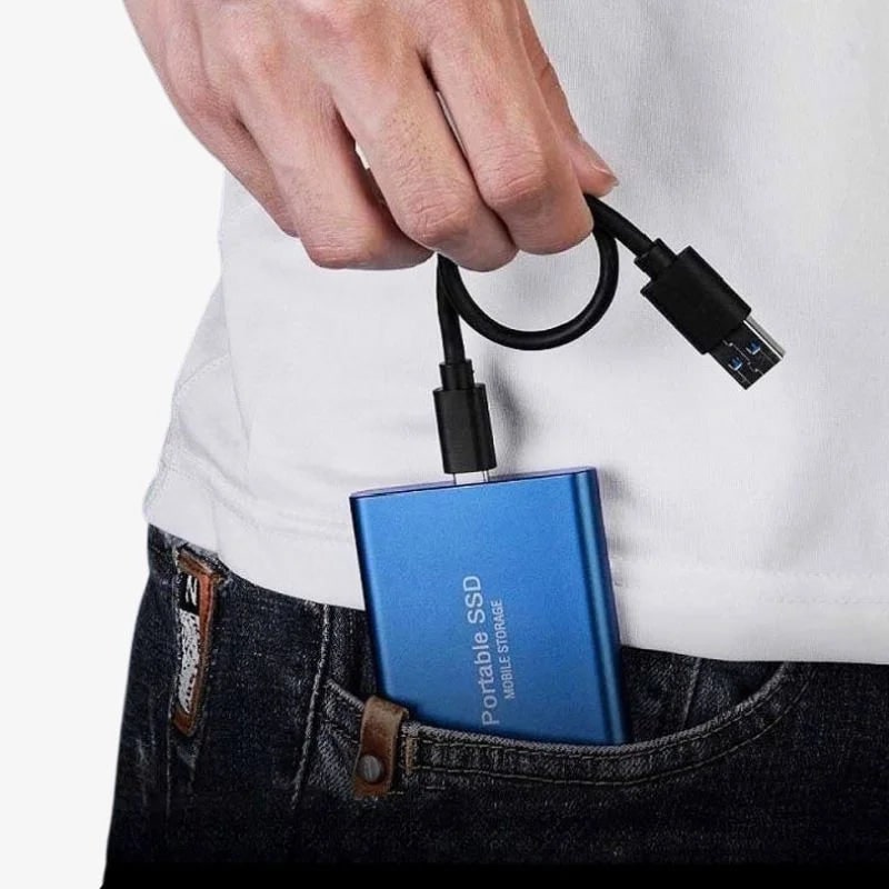 External Ssd Portable Solid State Drive with Usb-C M.2 Nvme Storage - Image 3