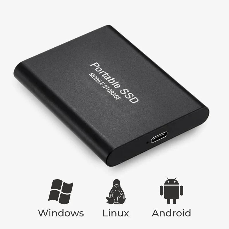 External Ssd Portable Solid State Drive with Usb-C M.2 Nvme Storage - Image 8