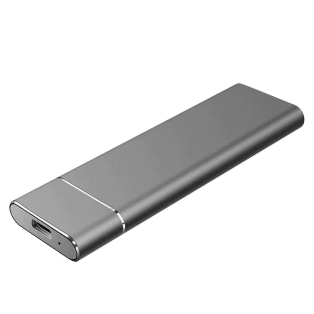 External Ssd Portable Solid State Drive with Usb-C Slim Aluminum Design for PC - Image 1