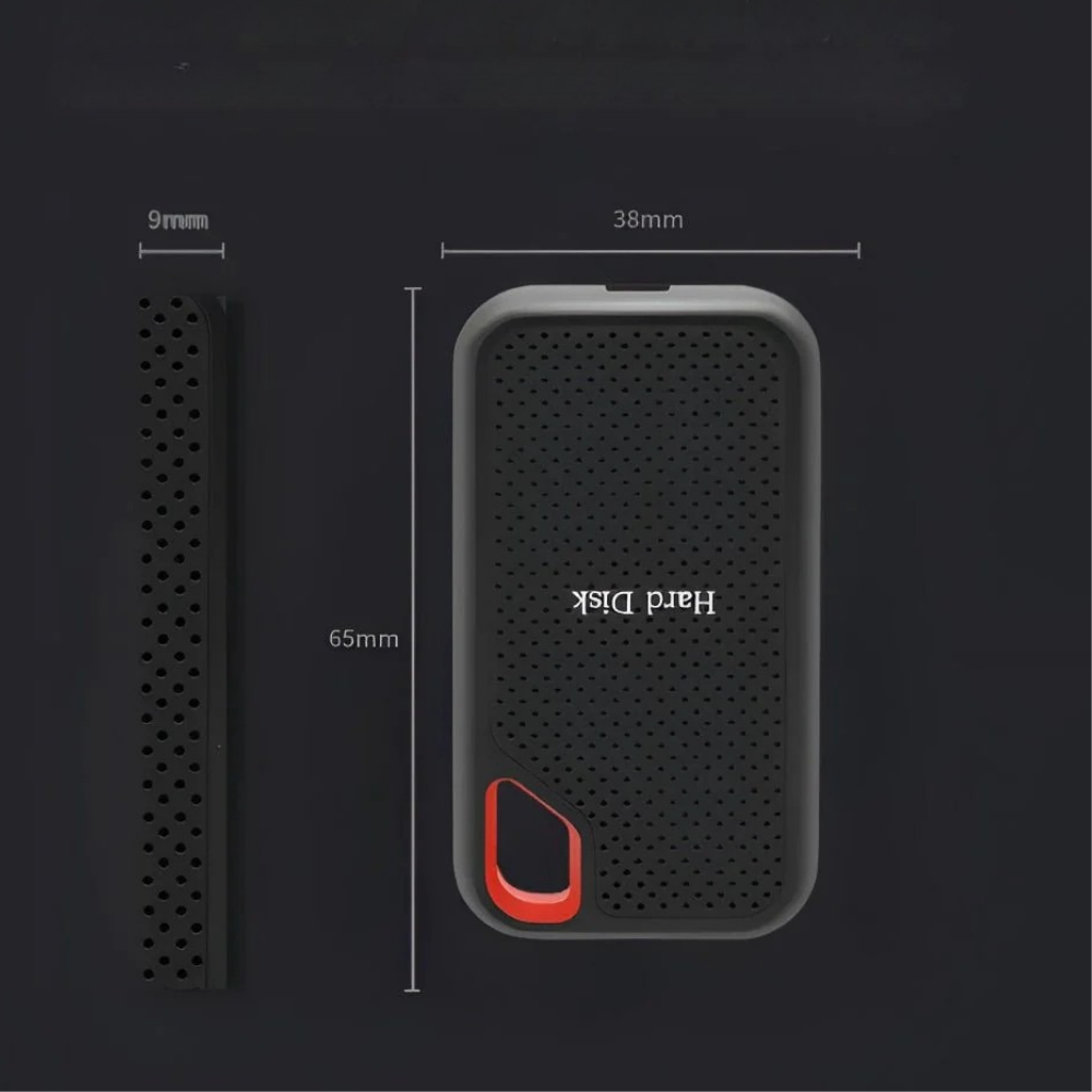 External Ssd Solid State Drive Portable Usb-C Compact Travel Storage - Image 4