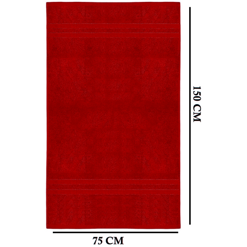 4-Piece Oversized Bath Towel Set 75 × 150 cm Absorbent