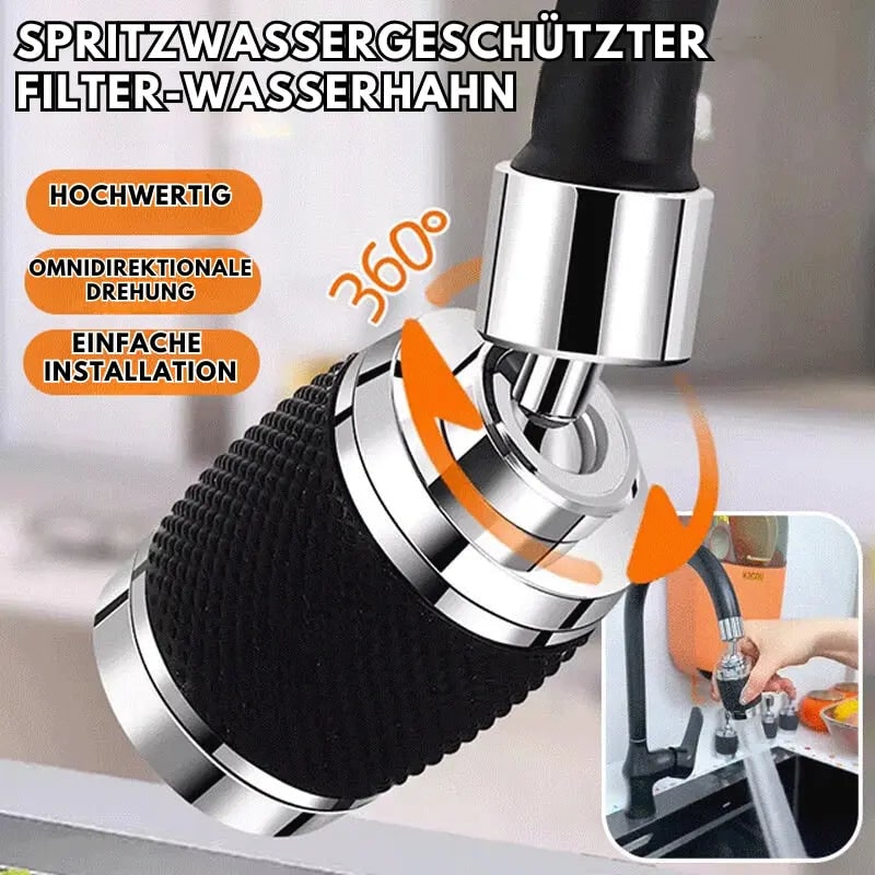 Faucet Aerator and Screen Replacement with 360° Rotation and Water Saving Spray Modes - Image 3