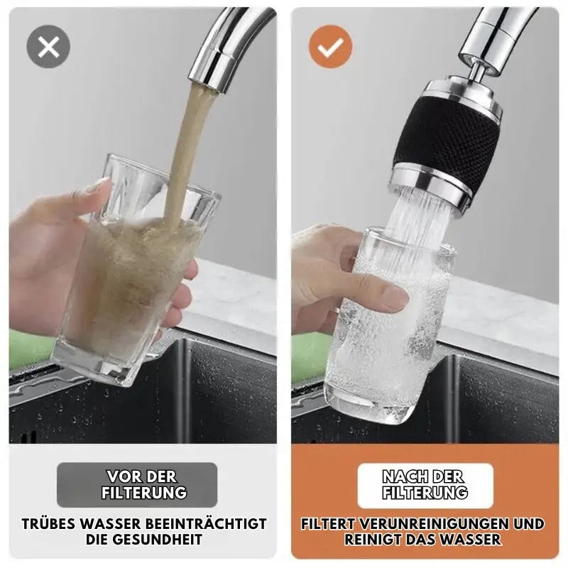 Faucet Aerator and Screen Replacement with 360° Rotation and Water Saving Spray Modes - Image 8