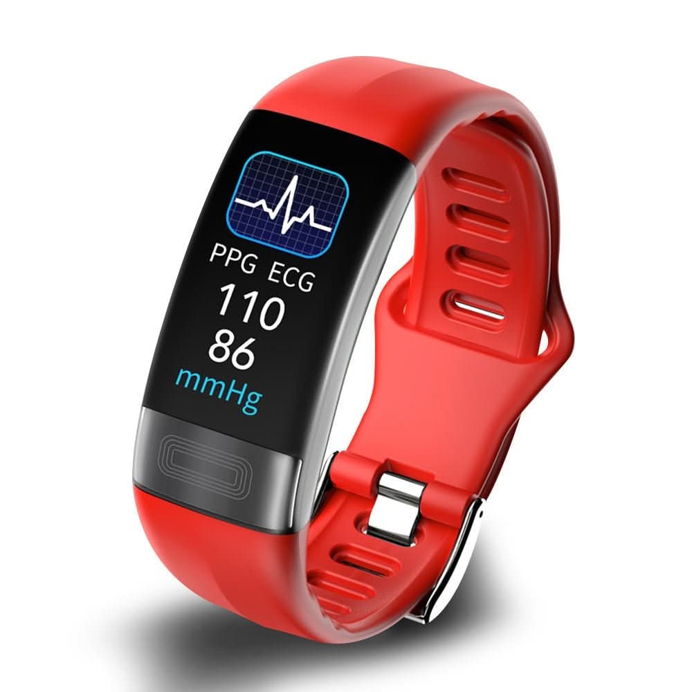 Fitness Tracker Heart Rate Monitor Wearable Health Silicone Adjustable Ecg - Image 8