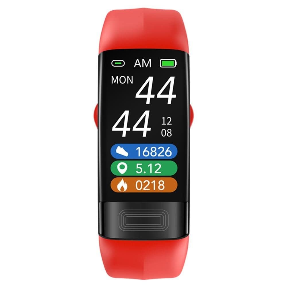 Fitness Tracker Heart Rate Monitor Wearable Health Silicone Adjustable Ecg - Image 9