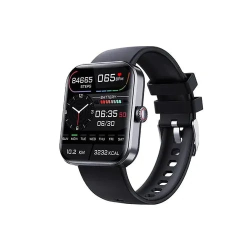 Fitness Tracking Smartwatch Heart Rate Monitor Touchscreen Waterproof Silicone - Image 6