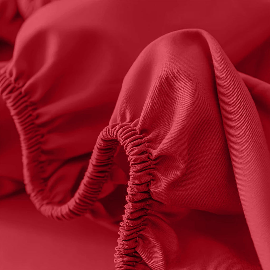 Fitted Bed Sheet Egyptian Cotton with Extra Deep Pocket and Cooling Technology Twin Set - Image 14