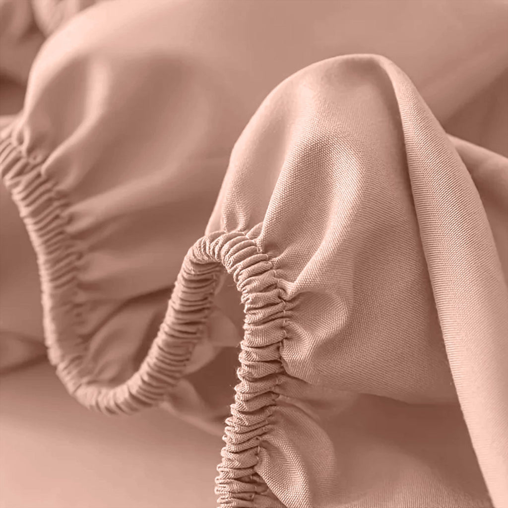 Fitted Bed Sheet Egyptian Cotton with Extra Deep Pocket and Cooling Technology Twin Set - Image 16