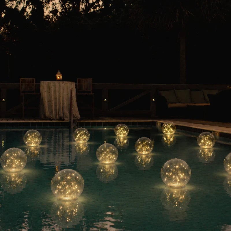 Floating Pool Lights with Solar LED and Inflatable Waterproof Design - Image 8
