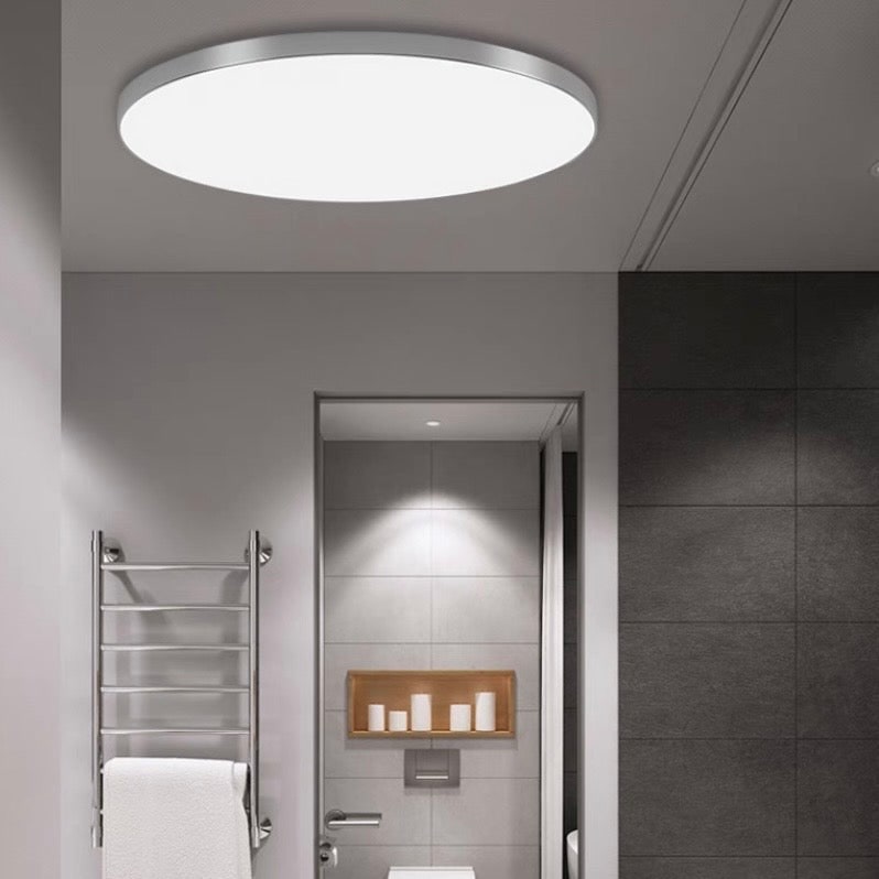 Flush Mount Ceiling Light with Round LED Design and Low Profile Modern Style - Image 10