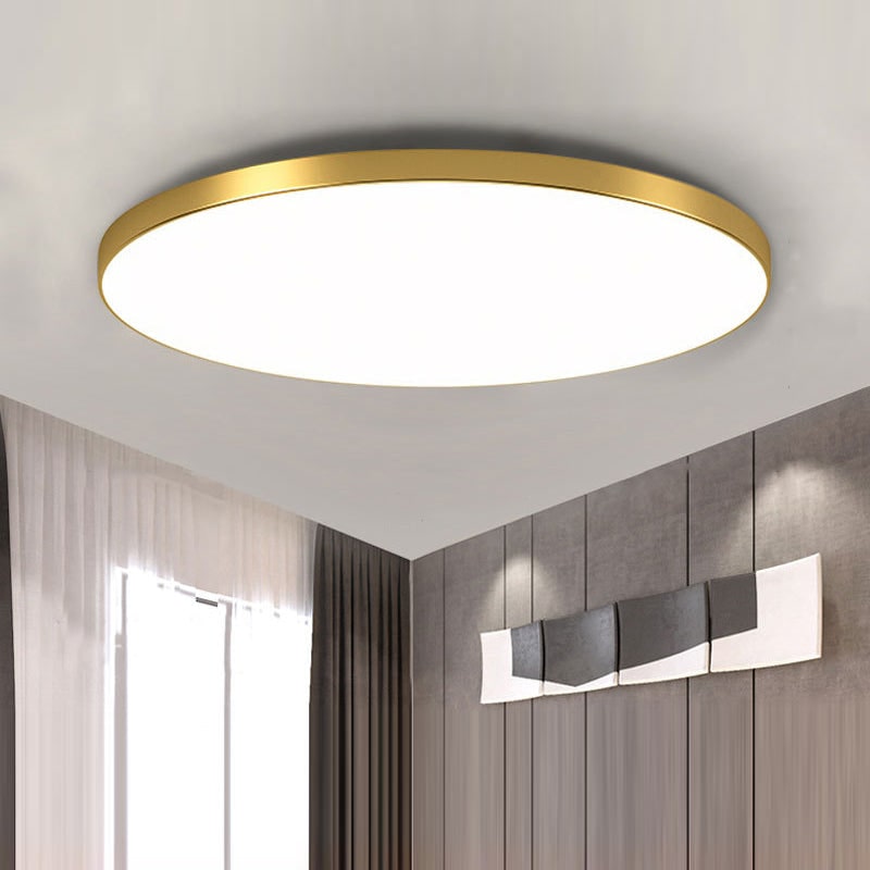 Flush Mount Ceiling Light with Round LED Design and Low Profile Modern Style - Image 11