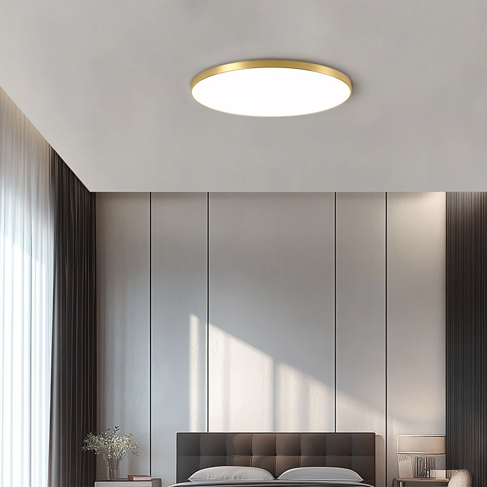 Flush Mount Ceiling Light with Round LED Design and Low Profile Modern Style - Image 17