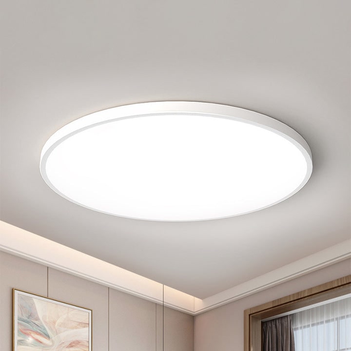 Flush Mount Ceiling Light with Round LED Design and Low Profile Modern Style - Image 6