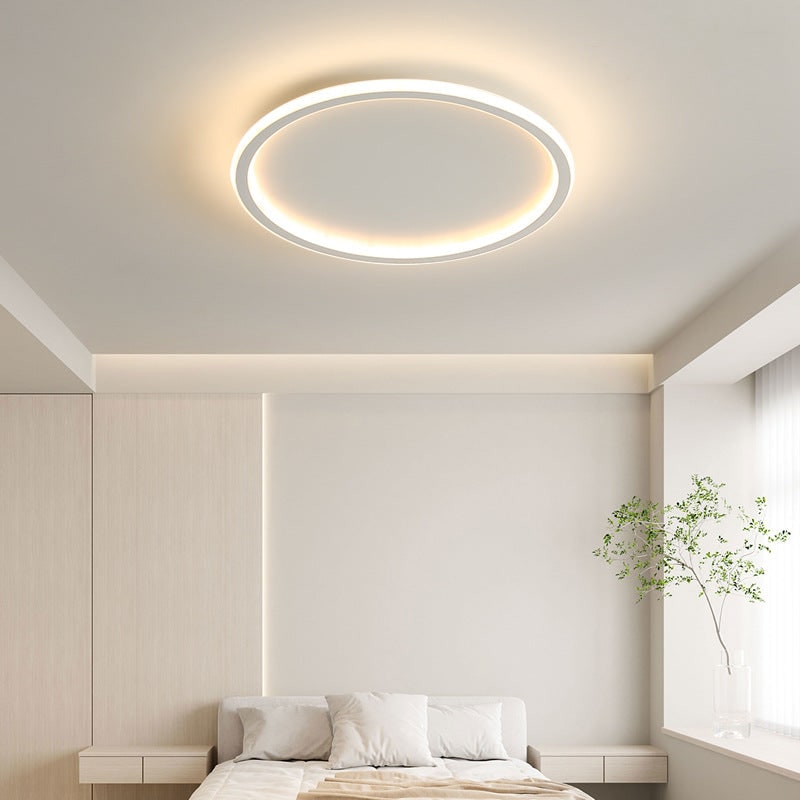 Flush Mount LED Ceiling Light Low Profile Circular Round Dimmable Scandinavian - Image 3