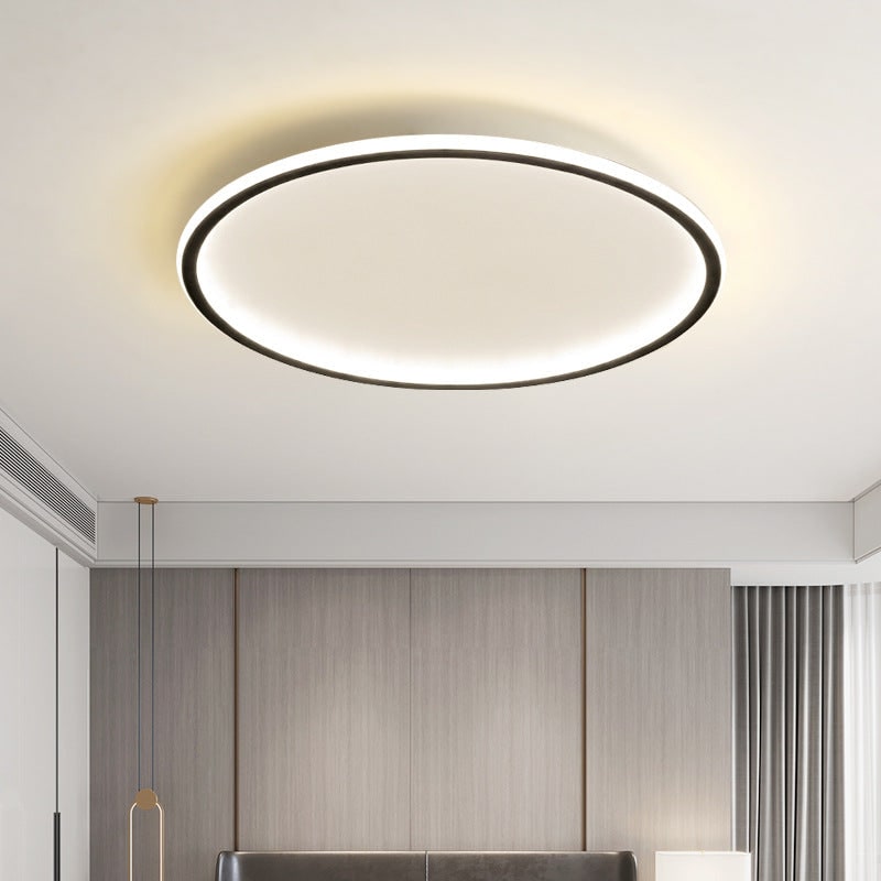 Flush Mount LED Ceiling Light Low Profile Circular Round Dimmable Scandinavian - Image 6
