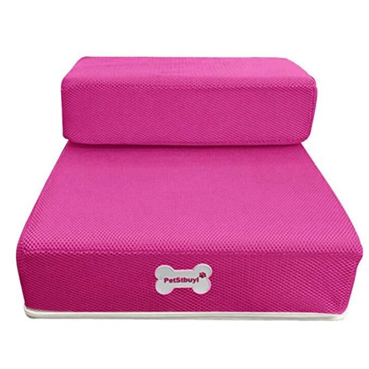 Foam Dog Stairs Two Step Foldable Pet for Cats with Breathable Cover Collapsible - Image 17