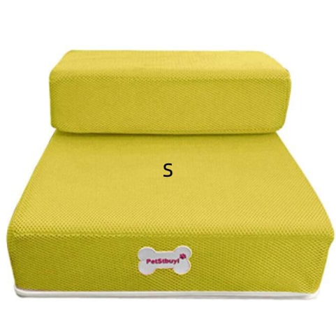 Foam Dog Stairs Two Step Foldable Pet for Cats with Breathable Cover Collapsible - Image 22