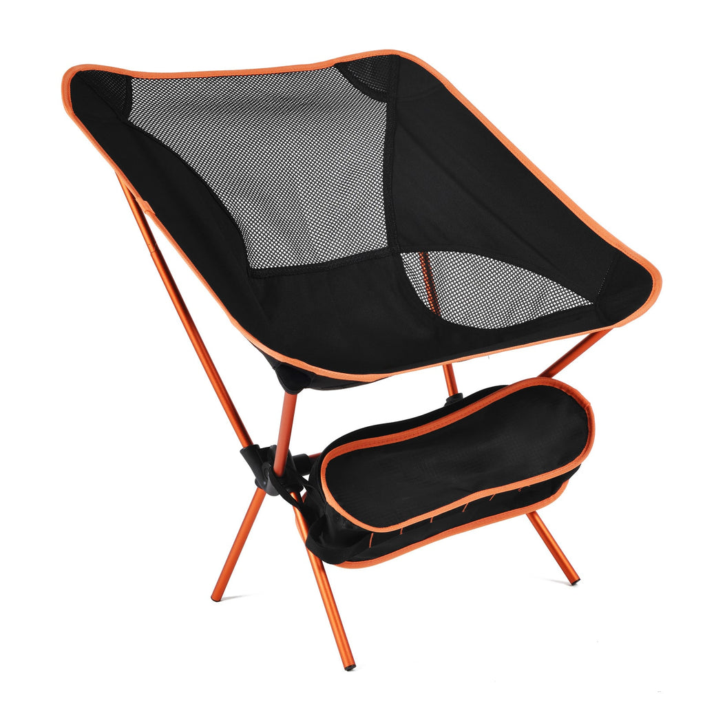 Folding Camping Chair Collapsible Portable Lightweight Aluminum with Breathable Mesh and Storage Bag - Image 13