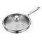 Frying Pan with Hammered Interior and Glass Lid for Stainless Steel Cookware - Image 5