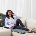 Full Body Massage Mat Heated Vibrating Foldable Remote Control Portable - Image 6