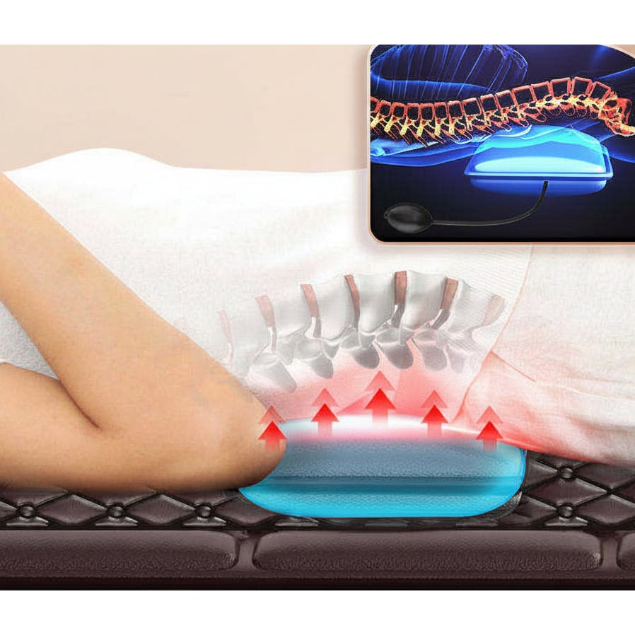 Full Body Massage Mattress with Heated Neck and Foot Massagers Foldable Vibrating Shiatsu Pad - Image 7
