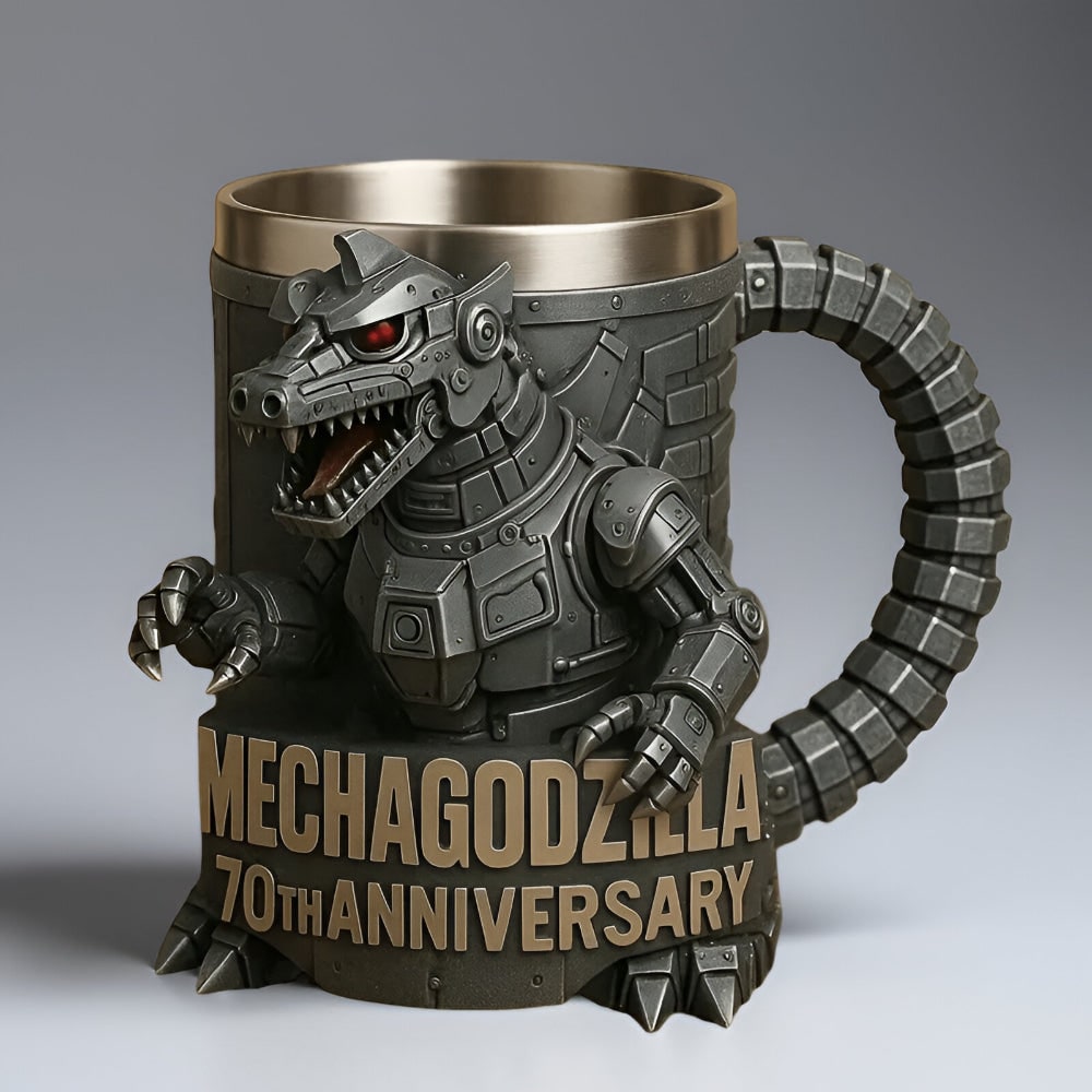Fun Coffee Mug Novelty Monster Stainless Steel Sculpted 3D Themed - Image 14