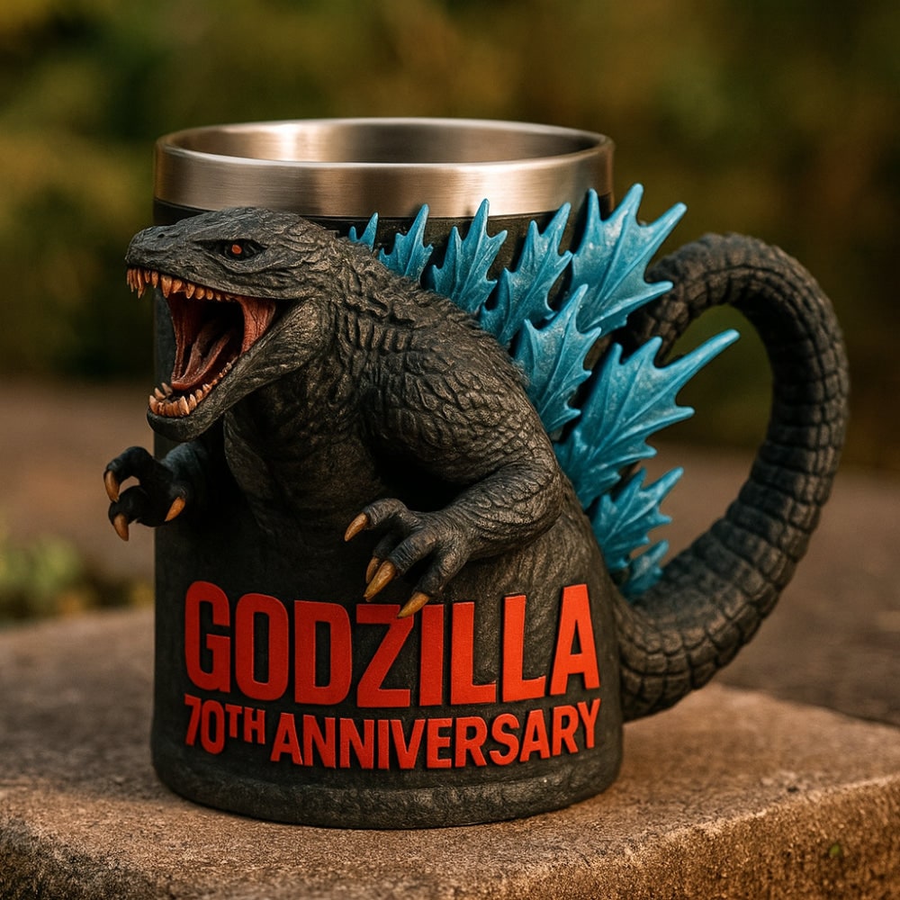 Fun Coffee Mug Novelty Monster Stainless Steel Sculpted 3D Themed - Image 7
