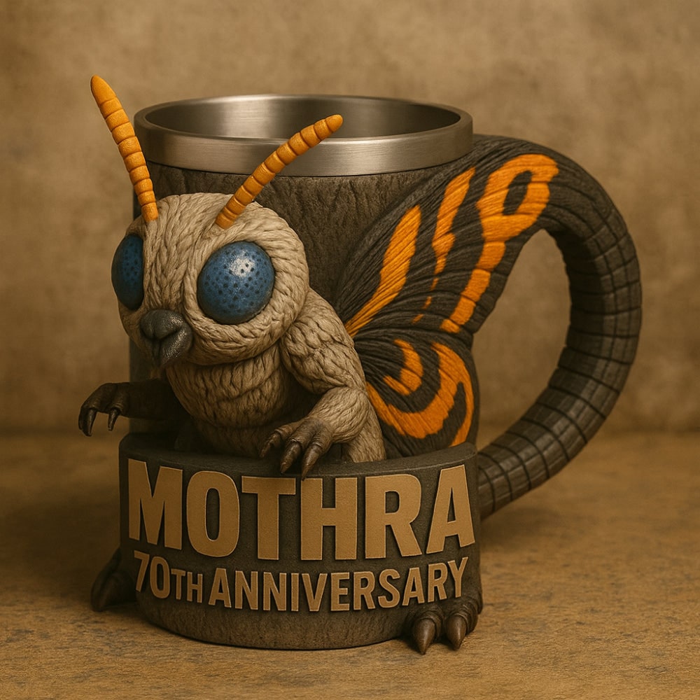 Fun Coffee Mug Novelty Monster Stainless Steel Sculpted 3D Themed - Image 9