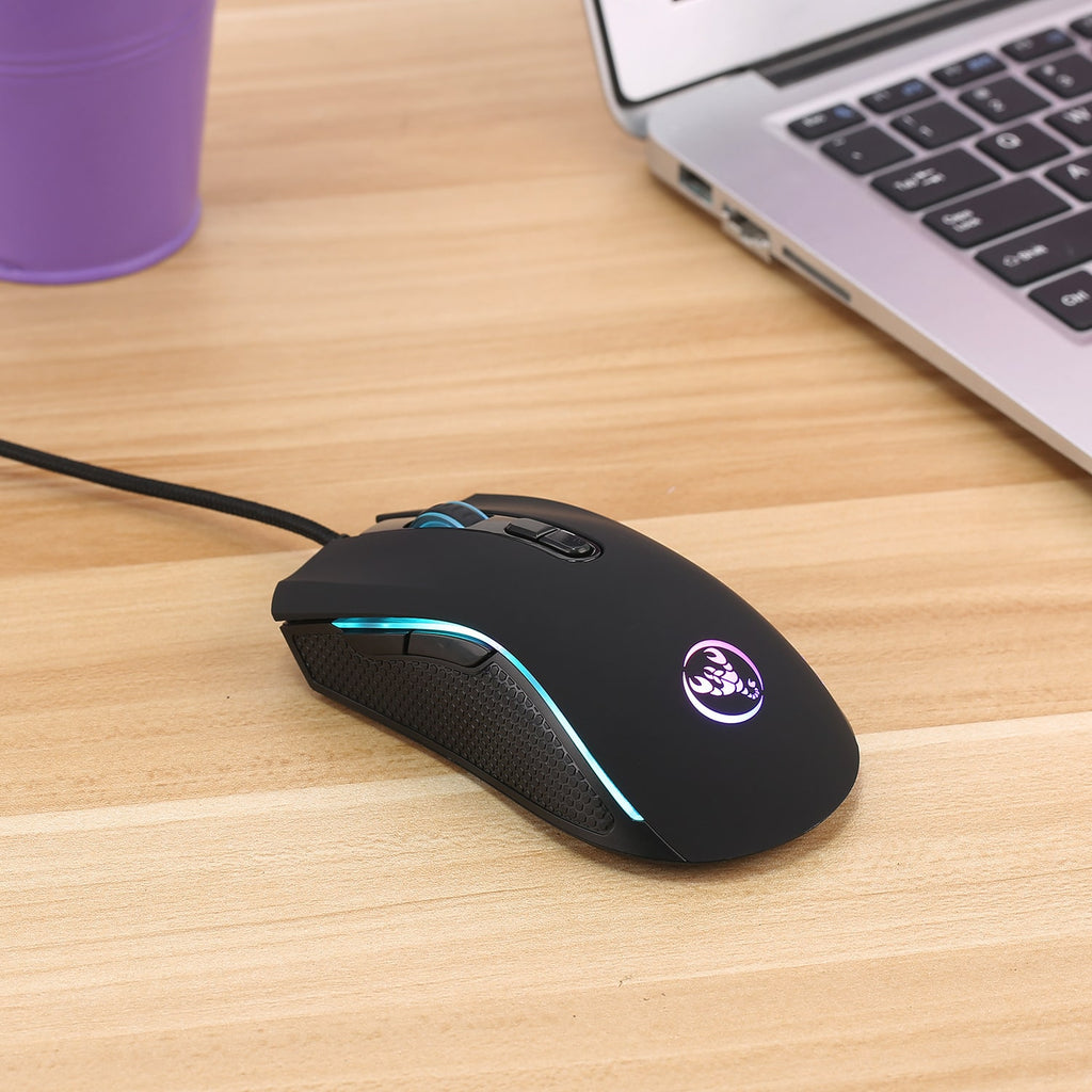 Gaming Keyboard and Mouse Combo Full Size Wired Rgb Backlighting and Floating Keys - Image 4