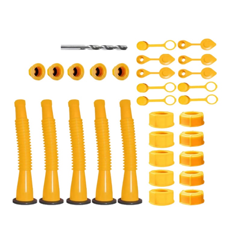 Gas Can Spout Replacement Kit with Flexible Nozzle and Threaded Collar Gaskets - Image 18