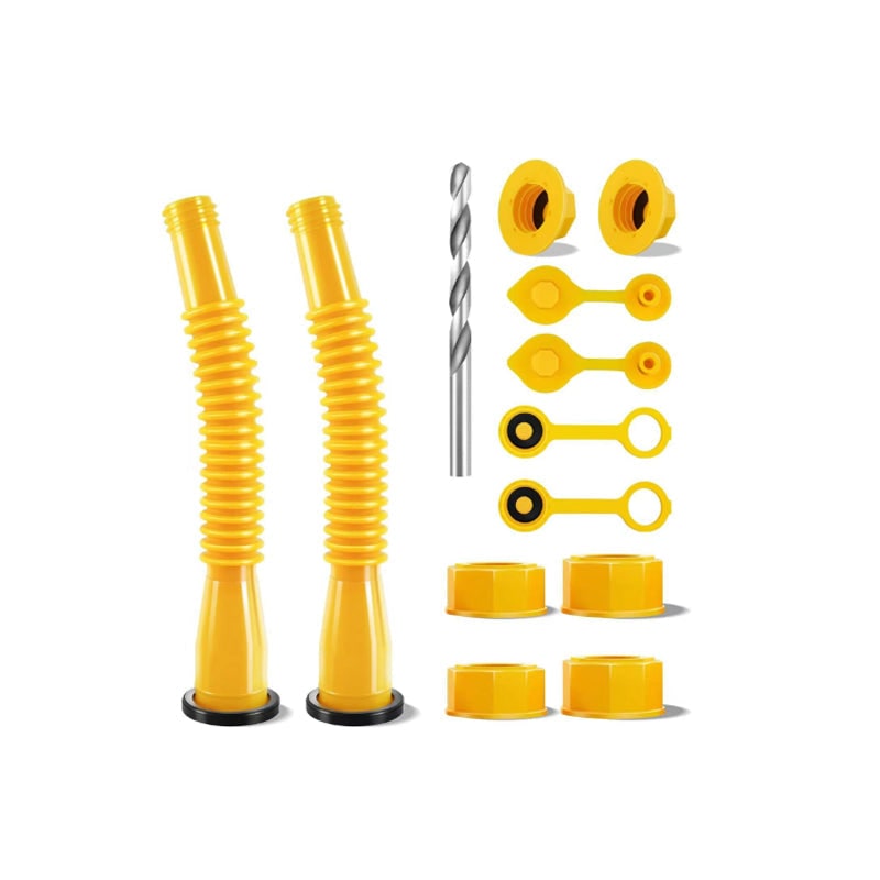 Gas Can Spout Replacement Kit with Flexible Nozzle and Threaded Collar Gaskets - Image 19