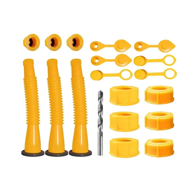 Gas Can Spout Replacement Kit with Flexible Nozzle and Threaded Collar Gaskets - Image 22