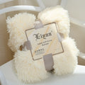 Girls' Faux Fur Throw Blanket with Soft Shaggy Long Pile Texture and Cozy Fluffy Design - Image 18