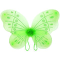 Girls' Halloween Fairy Costume Dress with Wings Tiara Wand and Accessories Complete Outfit Set - Image 4