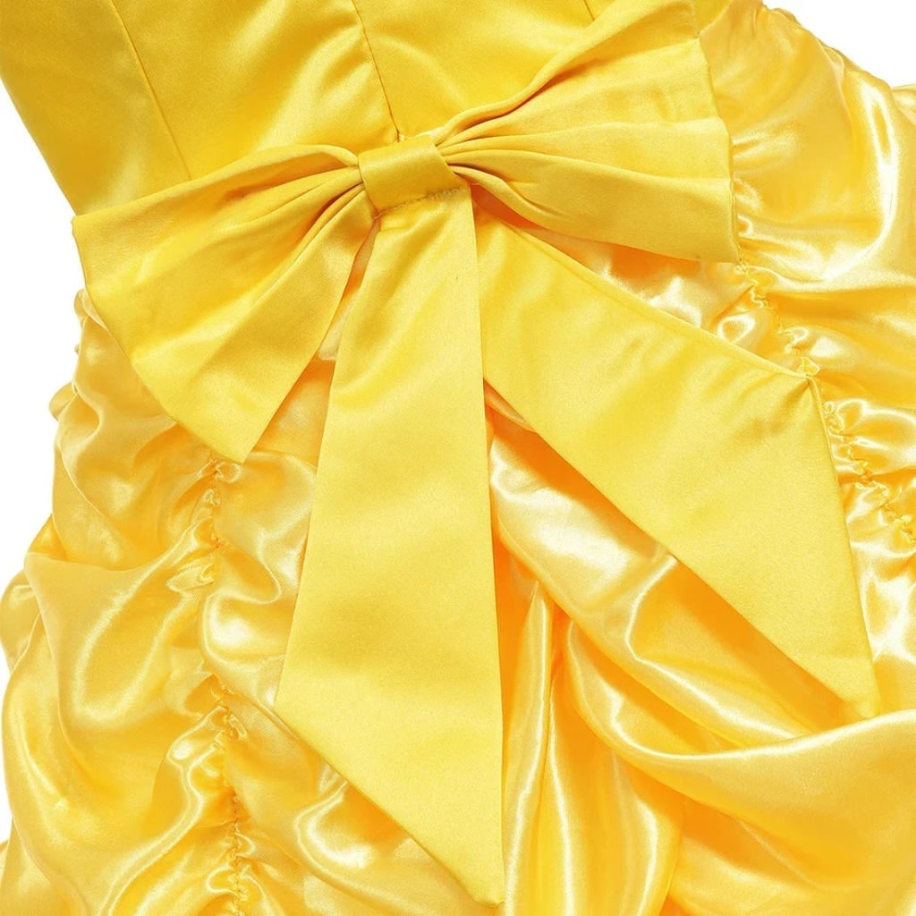 Girls' Halloween Princess Costume and Dress Up Gown with Tiara Games - Image 3