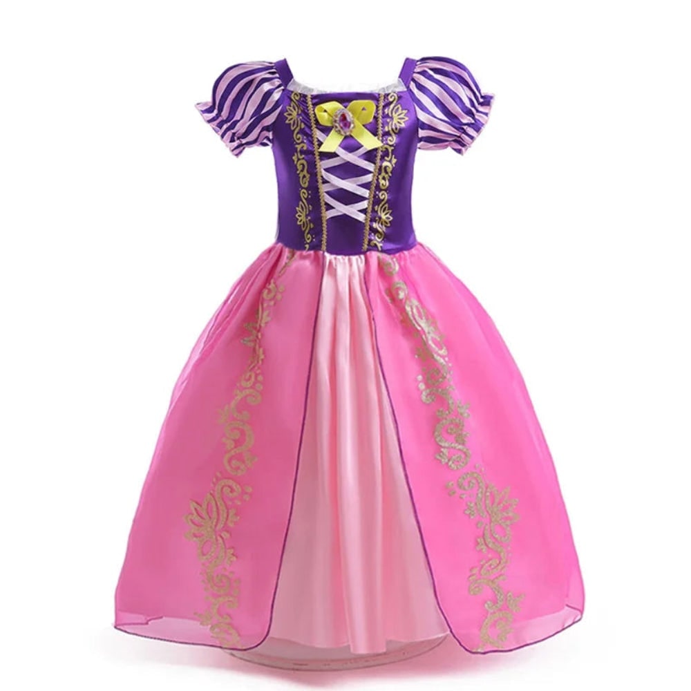 Girls' Halloween Princess Costume and Dresses for Tiara and Gloves Cat Woman - Image 10