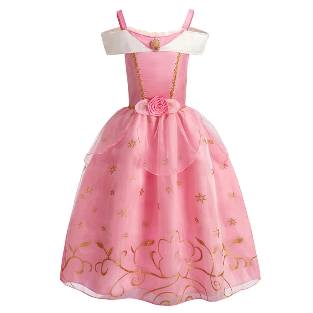 Girls' Halloween Princess Costume and Dresses for Tiara and Gloves Cat Woman - Image 13