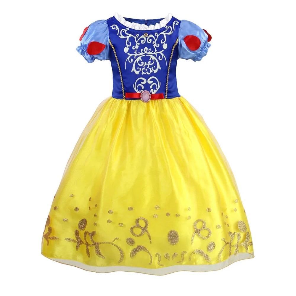 Girls' Halloween Princess Costume and Dresses for Tiara and Gloves Cat Woman - Image 16