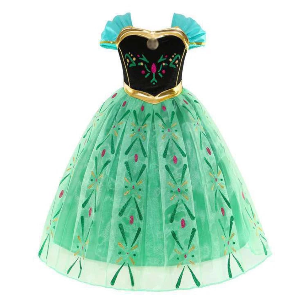 Girls' Halloween Princess Costume and Dresses for Tiara and Gloves Cat Woman - Image 22