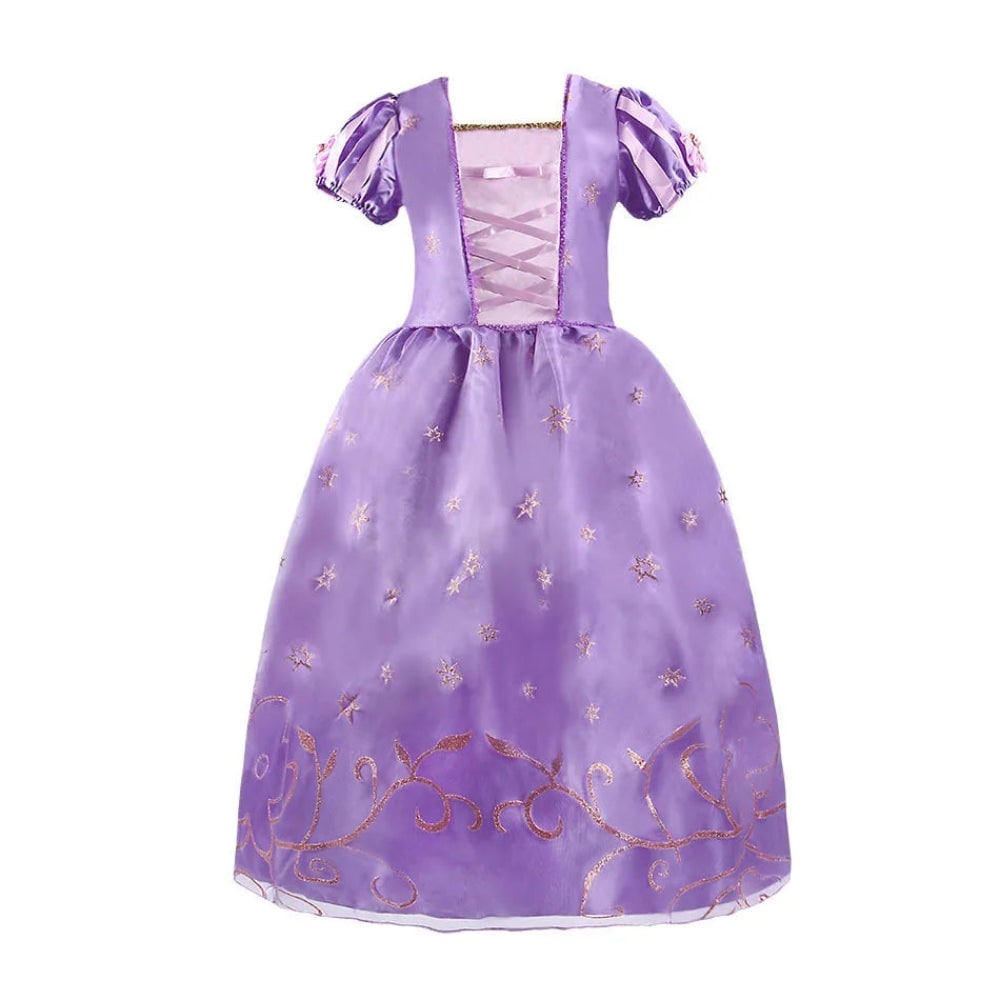 Girls' Halloween Princess Costume and Dresses for Tiara and Gloves Cat Woman - Image 7